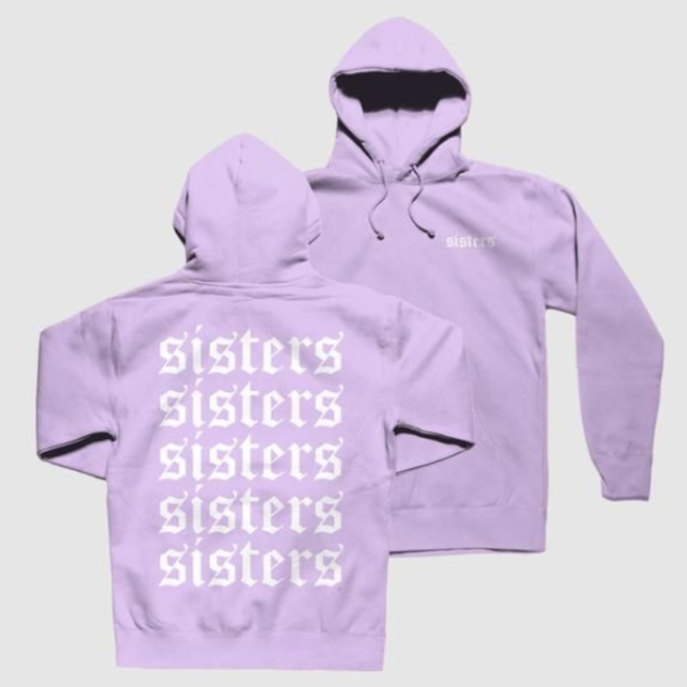 Sisters Hoodie - Purple